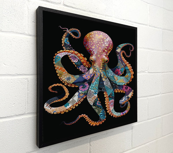 Golden Patchwork Octopus