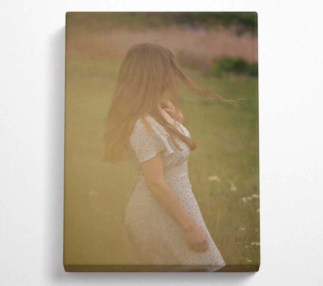  A Canvas Print of Golden Hour Dream Canvas Wall Art