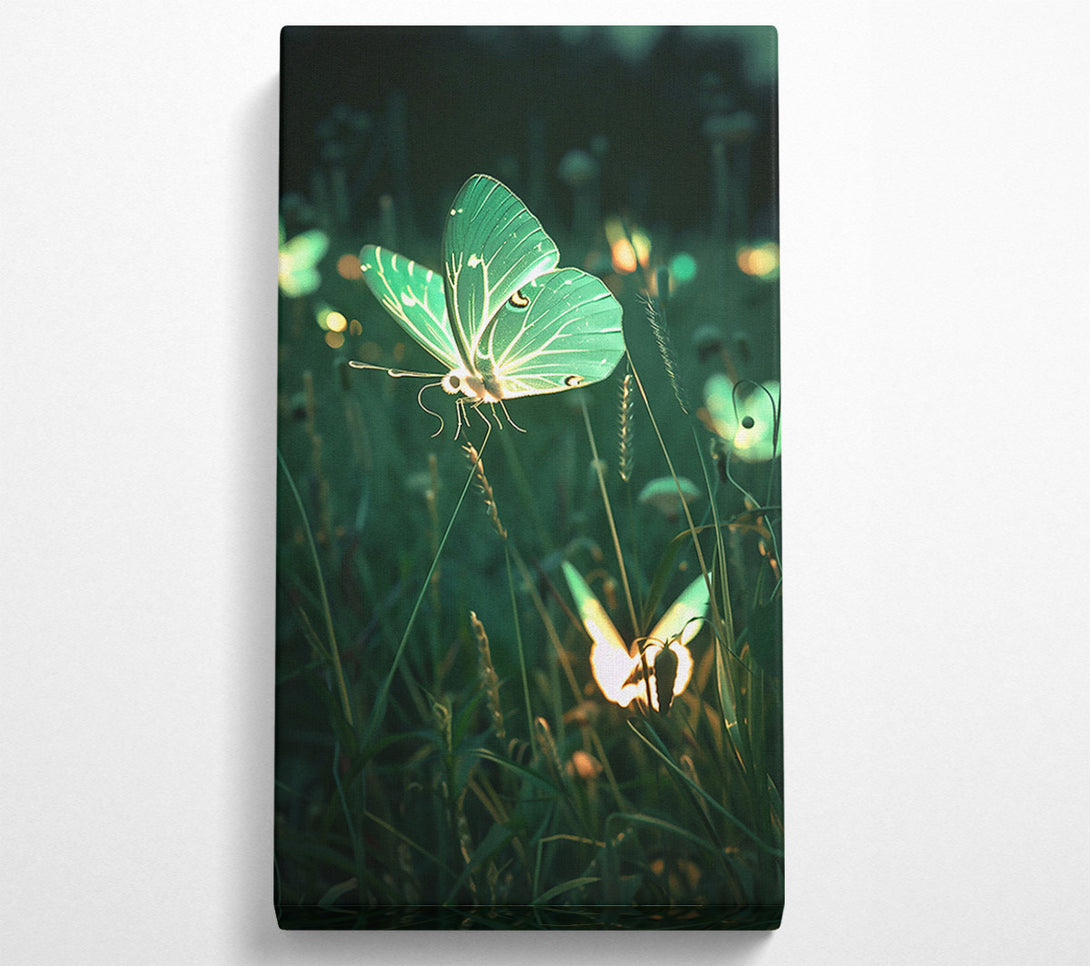  A Canvas Print of Emerald Winged Dream Canvas Wall Art