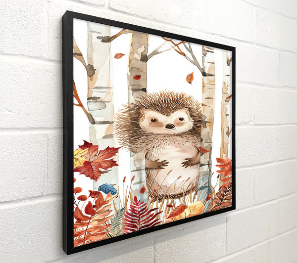 Autumn Brown Hedgehog