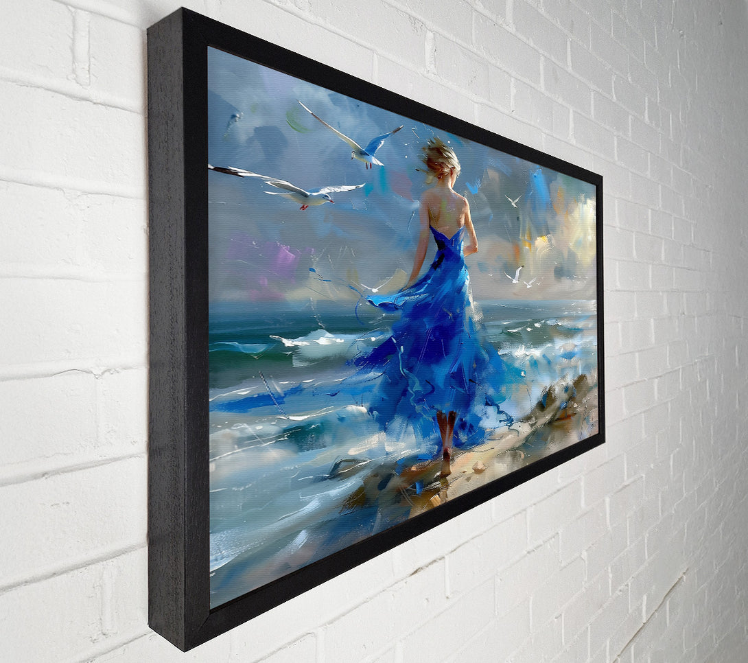  A Canvas Print of Azure Ocean Dream Canvas Print