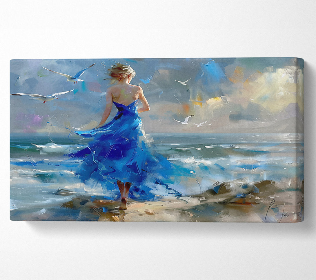  A Canvas Print of Azure Ocean Dream Canvas Print