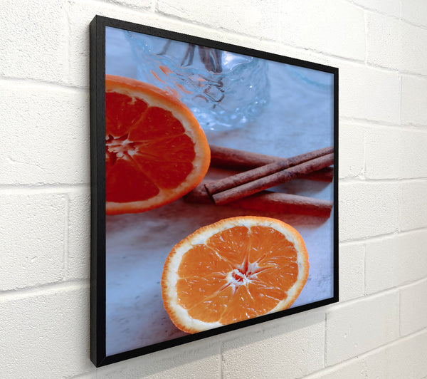 Orange Slice Still Life