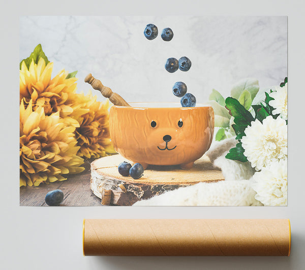 Orange Bowl Blues Giclee Print
