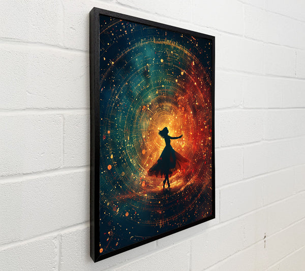 Golden Cosmic Dance