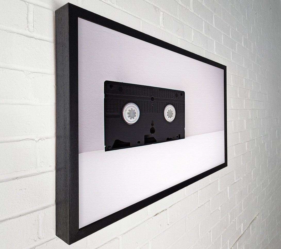  A Canvas Print of Black Vhs Memory Canvas Wall Art