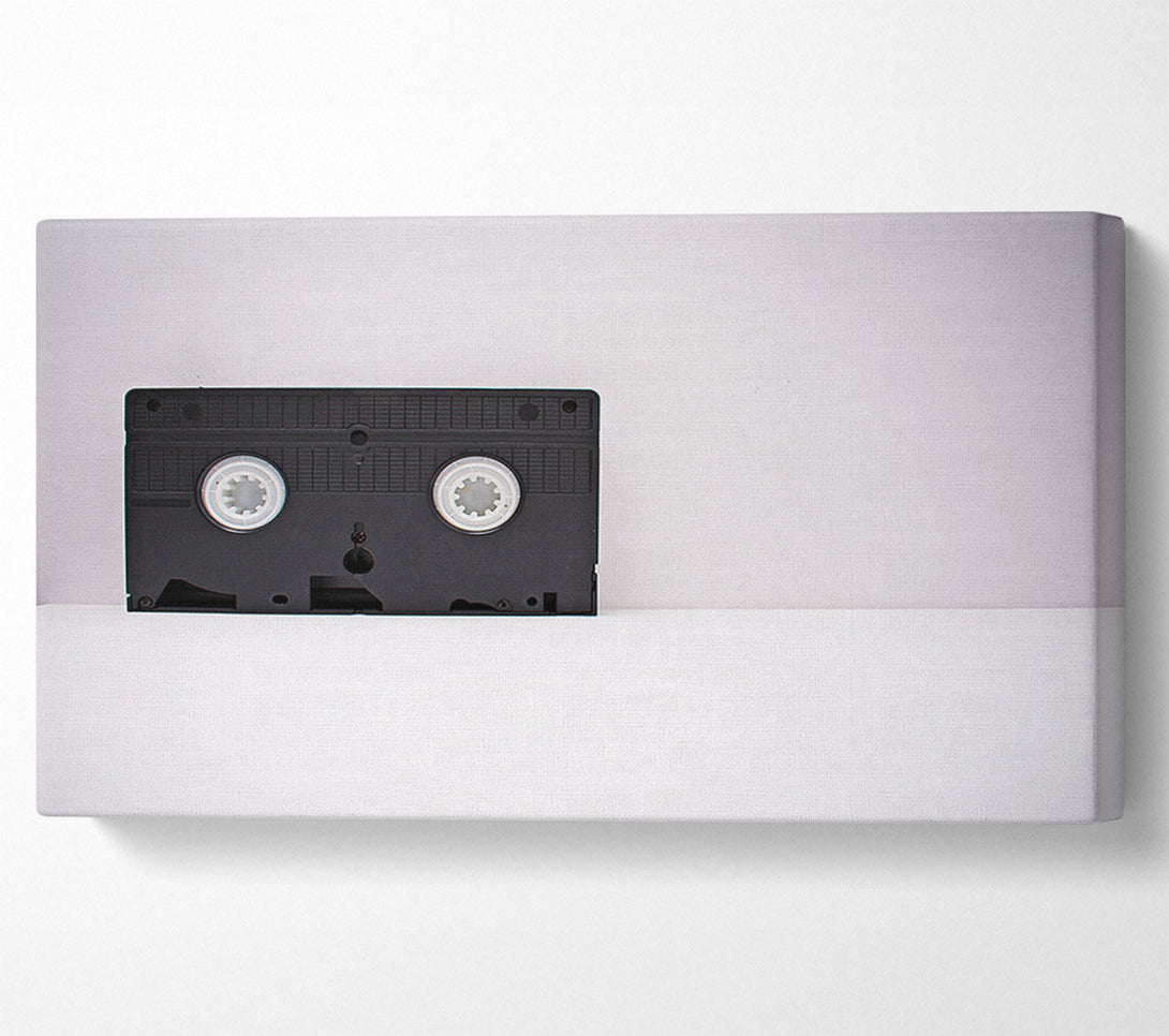  A Canvas Print of Black Vhs Memory Canvas Wall Art