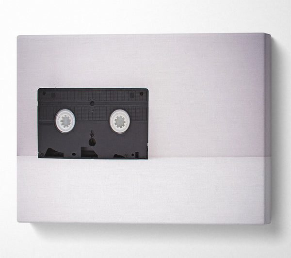  A Canvas Print of Black Vhs Memory Canvas Wall Art