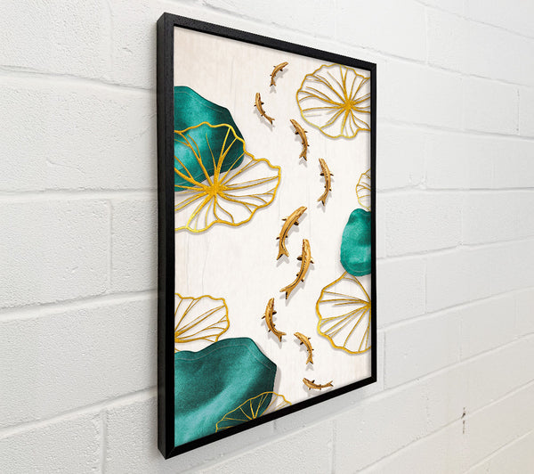 Gold And Green Fish