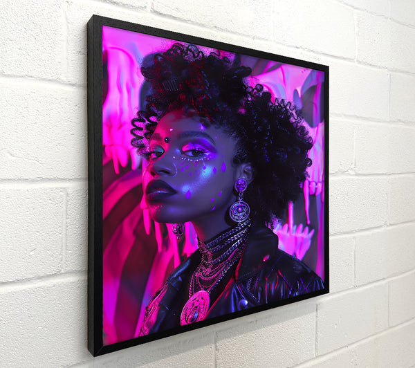 Pink Neon Goddess