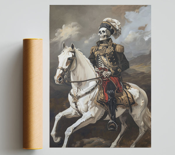 White Horse, Black General Poster
