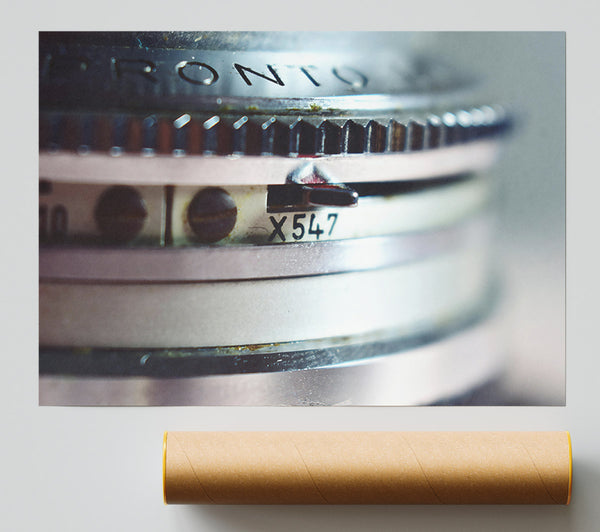 Silver Lens Detail Giclee Print