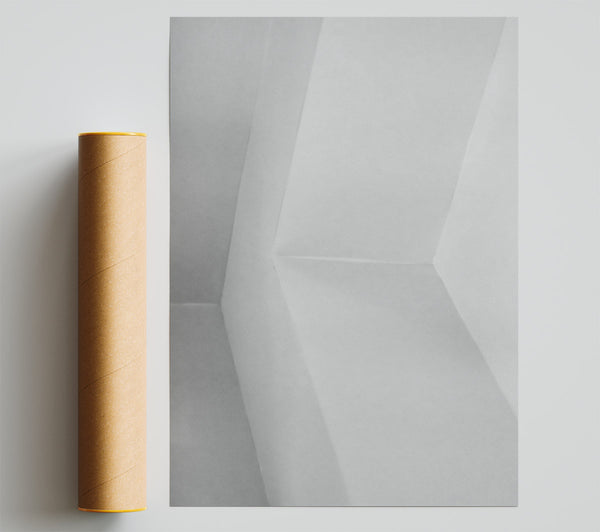 White Corner Geometry Giclee Print
