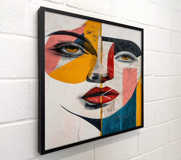 Yellow Split Portrait