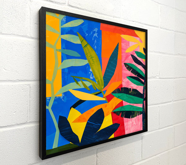 Blue Abstract Foliage