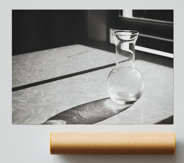 Clear Glass In Light Poster