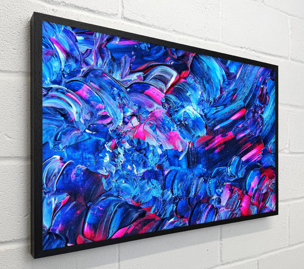 Azure Abstract Swirls