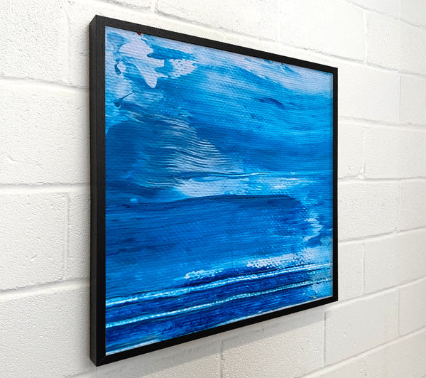 Azure Brushstrokes Dream
