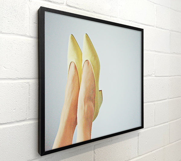 Pale Yellow Heels