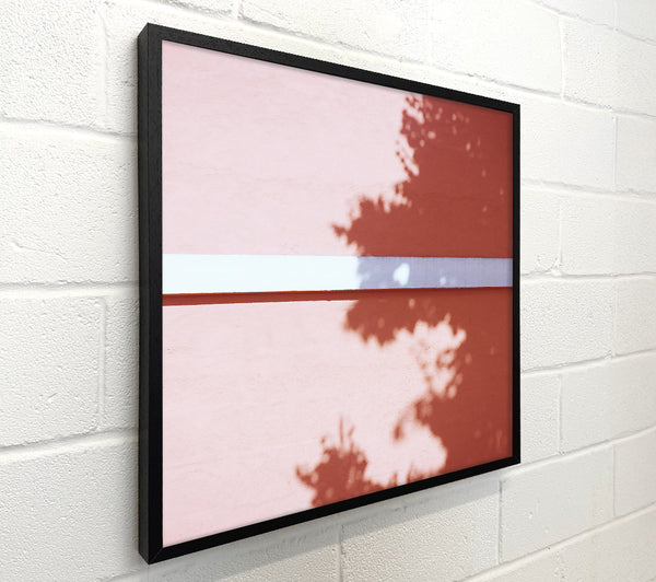 Pink Wall Shadow Play