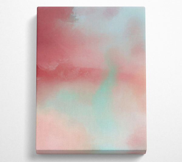  A Canvas Print of Rosy Dream Clouds Canvas Wall Art