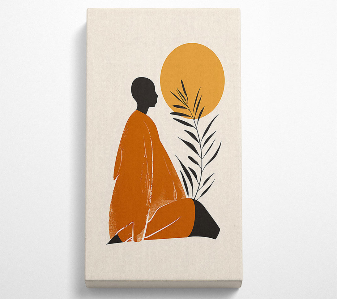  A Canvas Print of Sunset In Rust Canvas Art