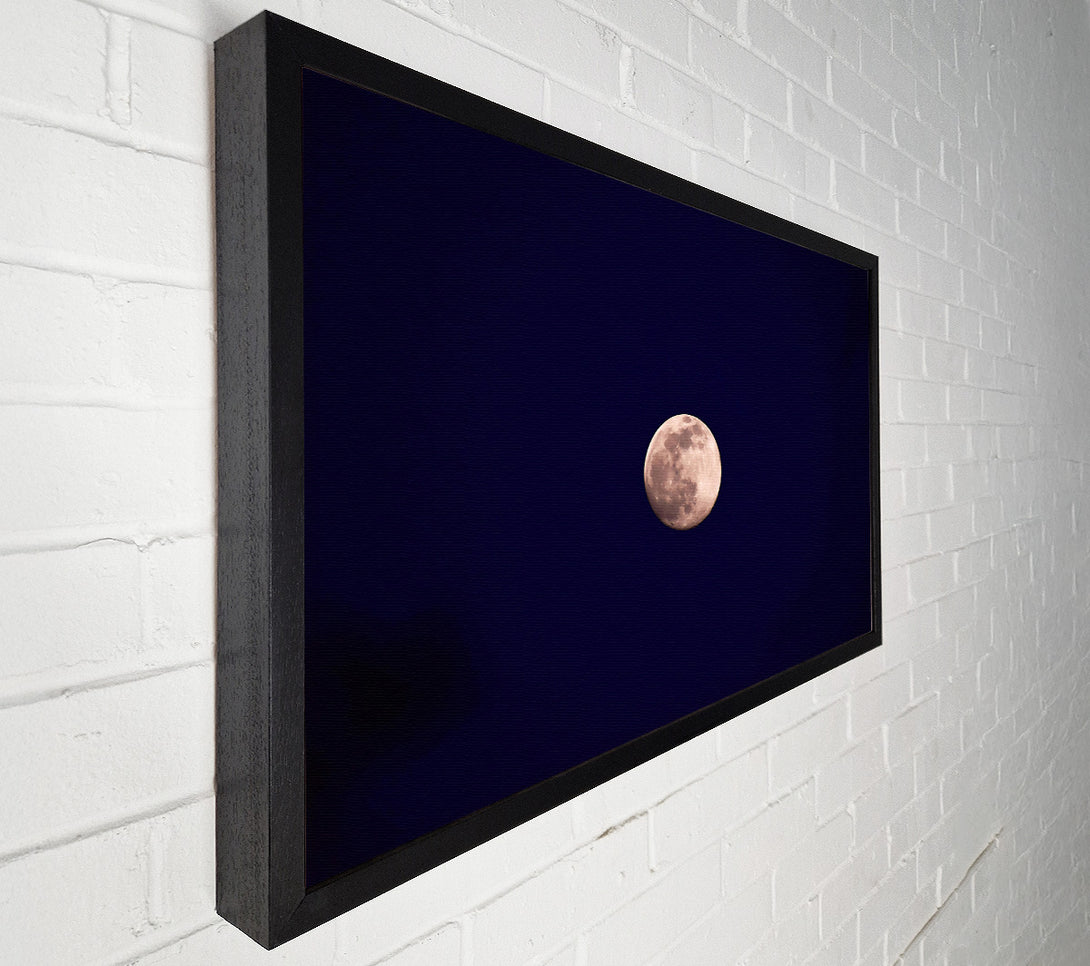  A Canvas Print of Silver Moonlit Night Canvas Wall Art