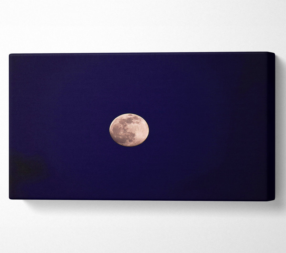  A Canvas Print of Silver Moonlit Night Canvas Wall Art