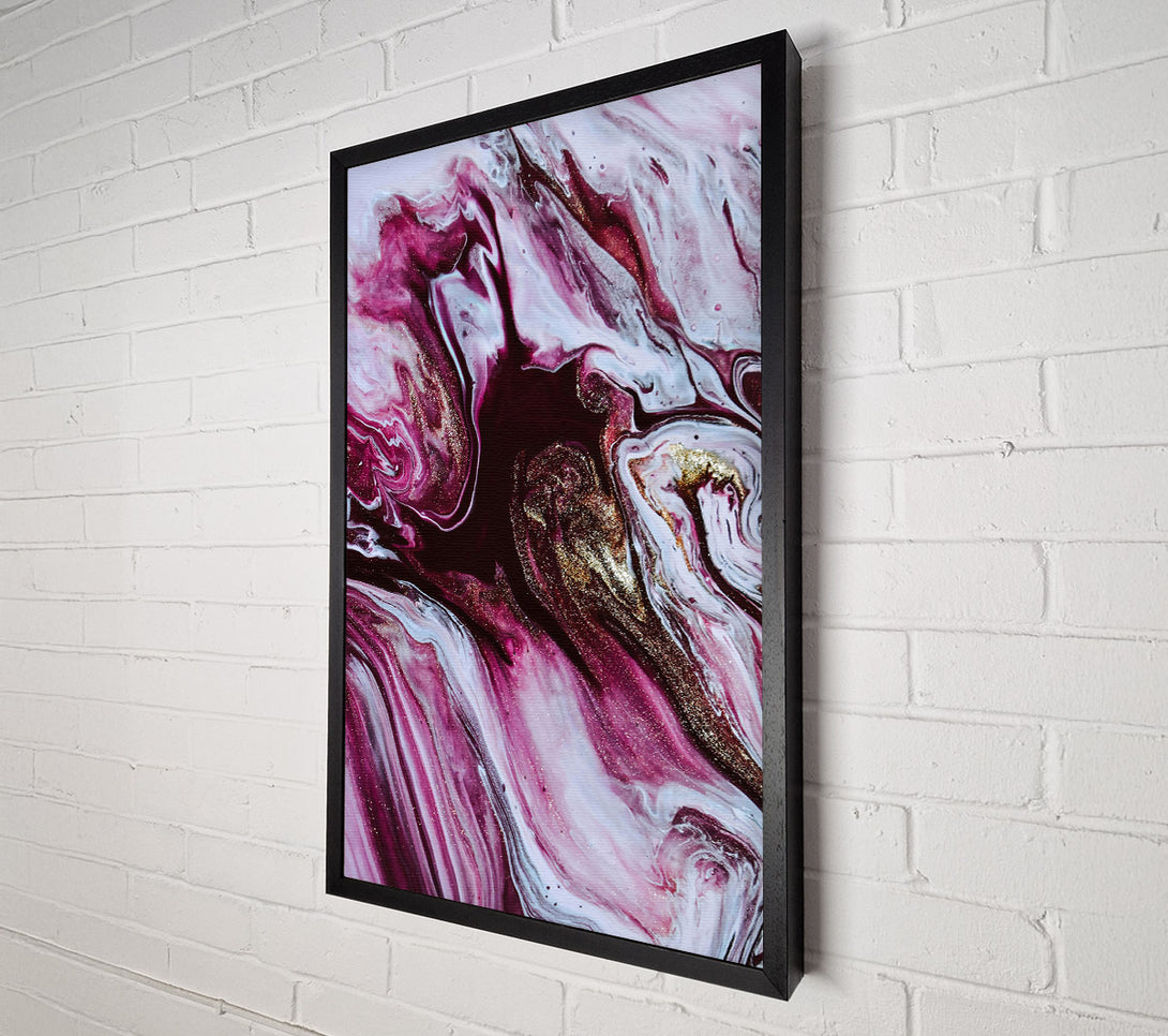  A Canvas Print of Crimson Liquid Dreams Canvas Print