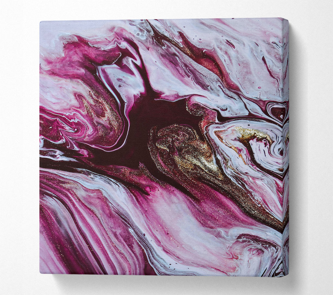  A Canvas Print of Crimson Liquid Dreams Canvas Print