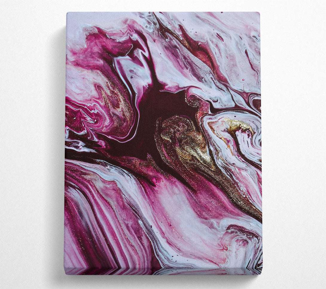  A Canvas Print of Crimson Liquid Dreams Canvas Print