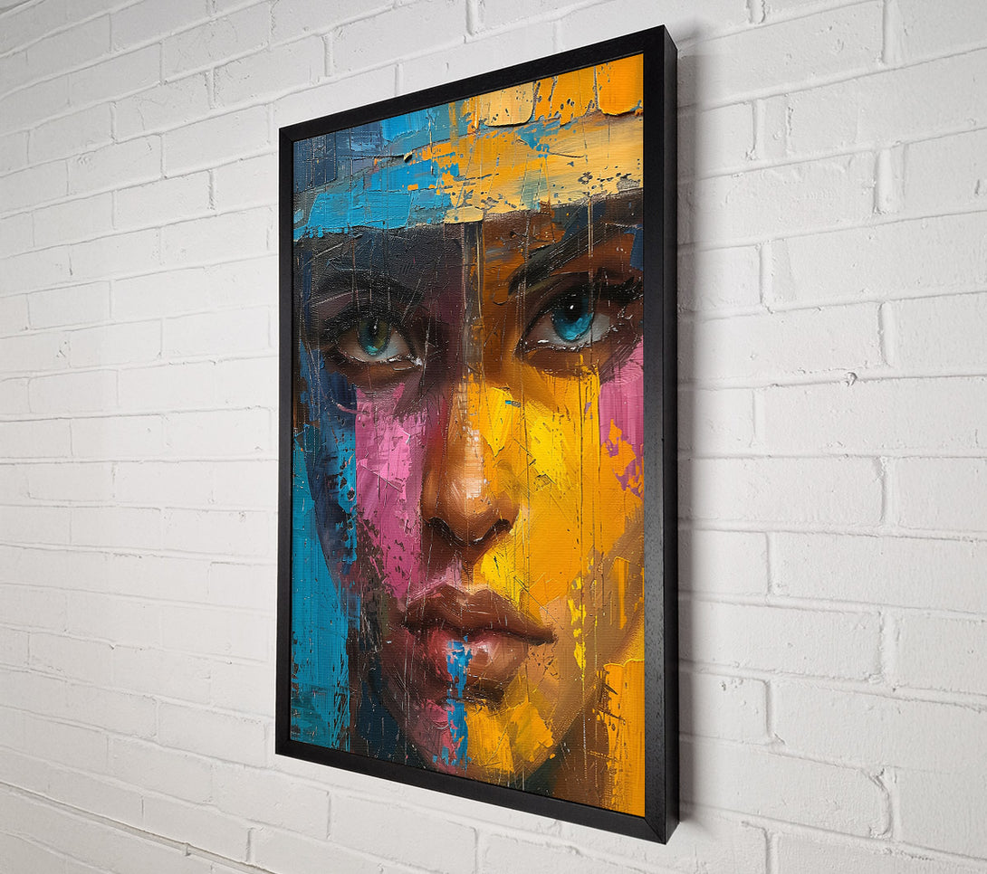  A Canvas Print of Golden Gaze Canvas Art