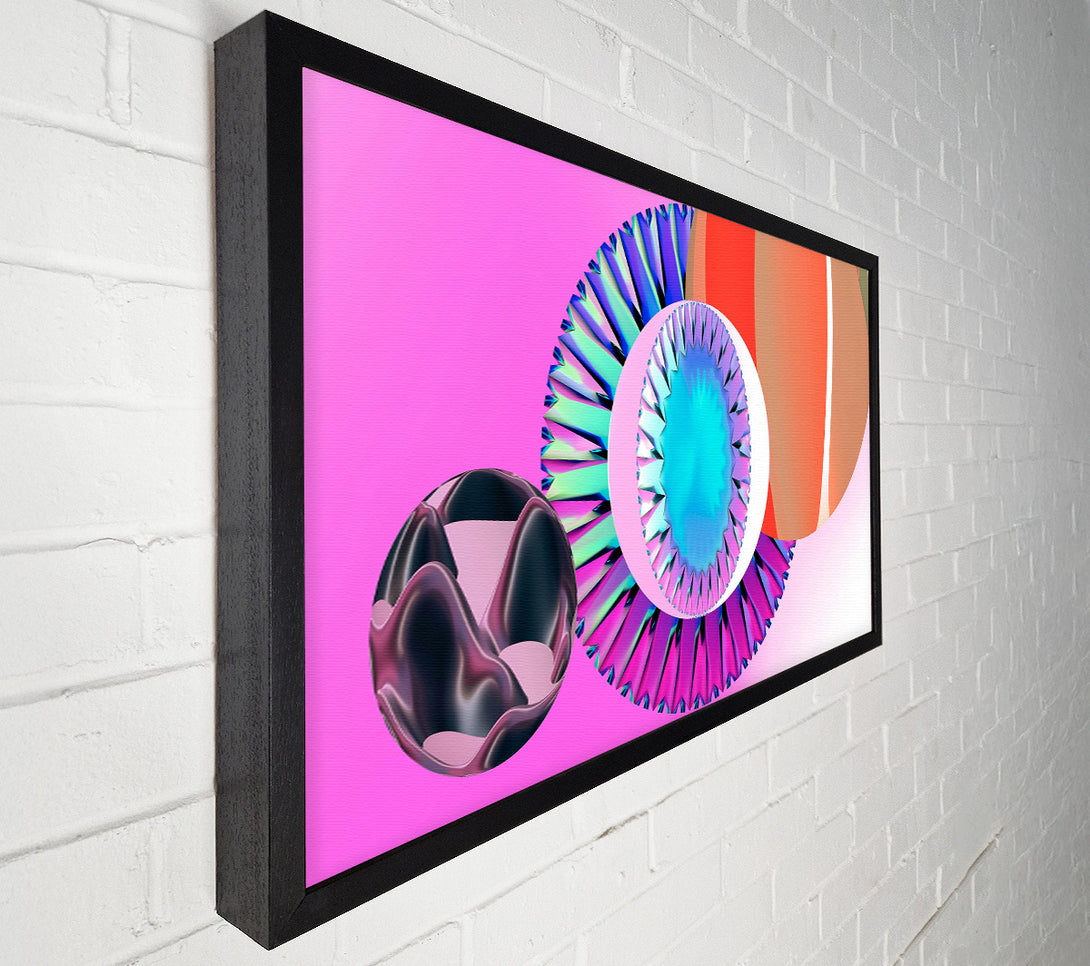  A Canvas Print of The Blue Iridescent Eye Canvas Art