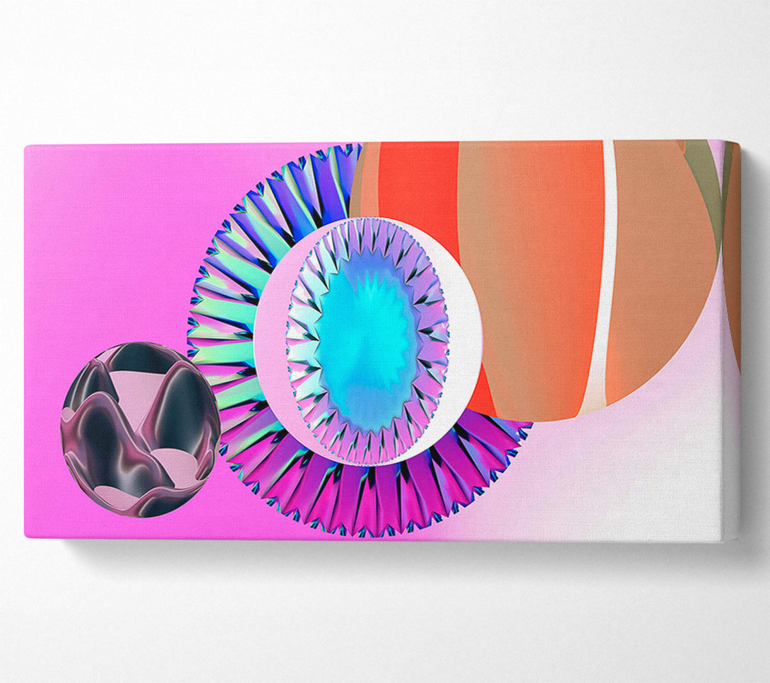  A Canvas Print of The Blue Iridescent Eye Canvas Art