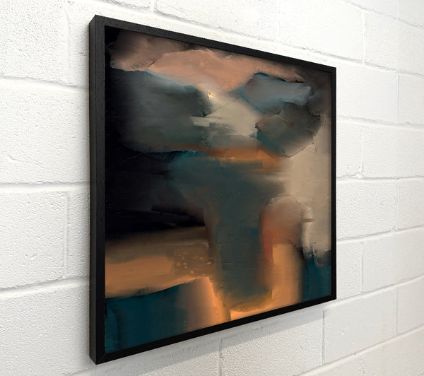 Teal And Amber Dreams