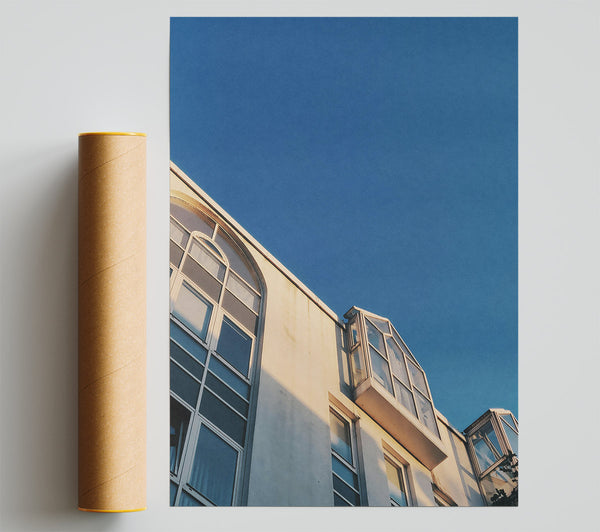 Blue Sky Windows Giclee Print