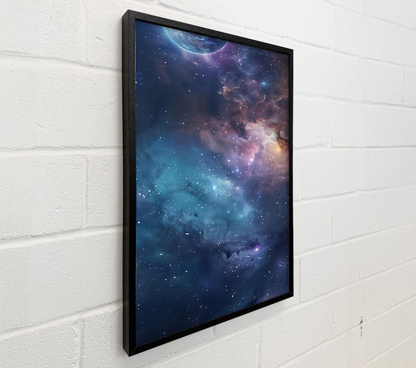 Cosmic Blue Nebula