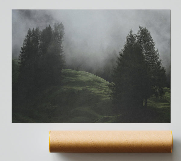 Emerald Mist Dreams Giclee Print