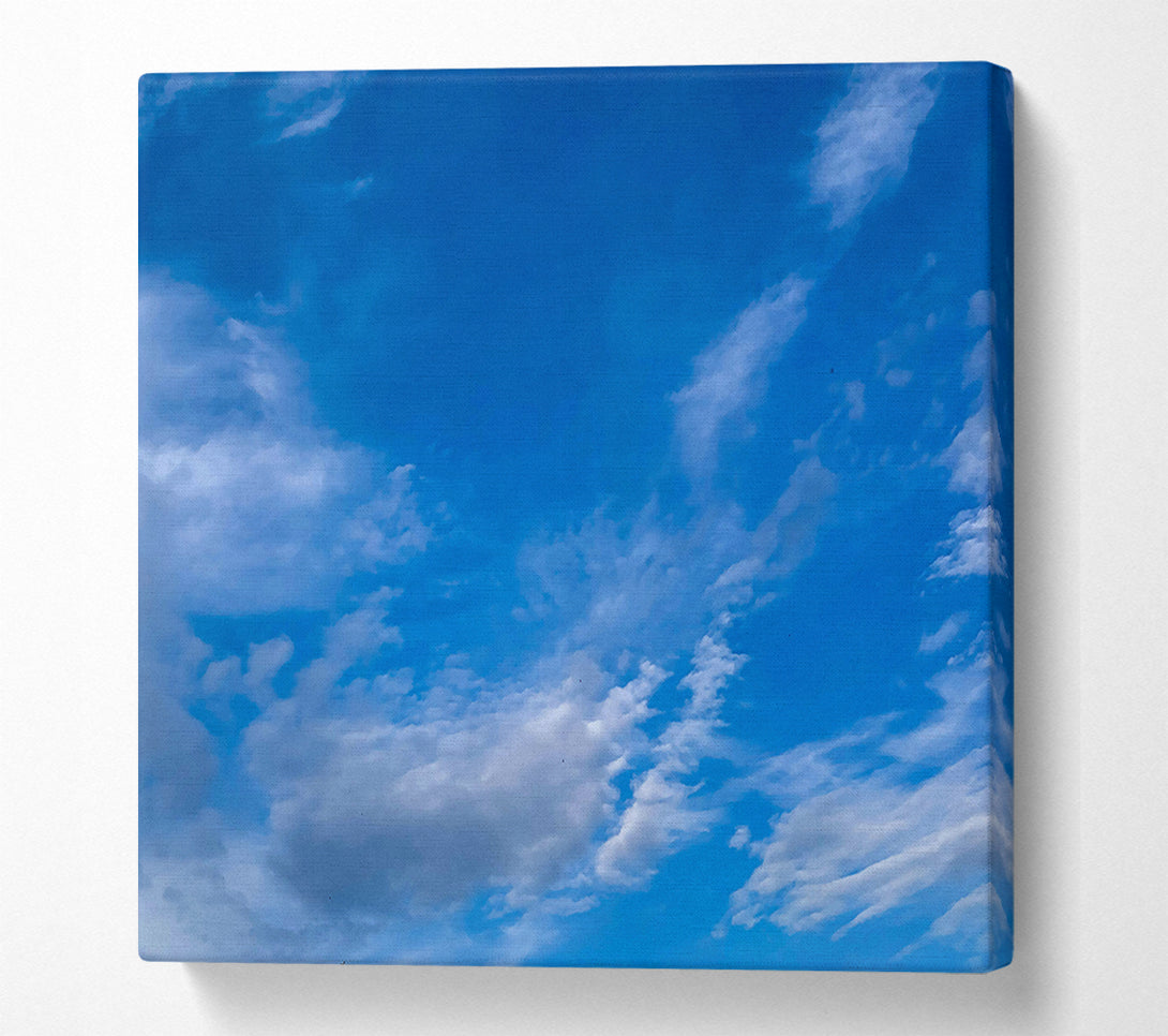  A Canvas Print of Azure Sky Dreams Canvas Art