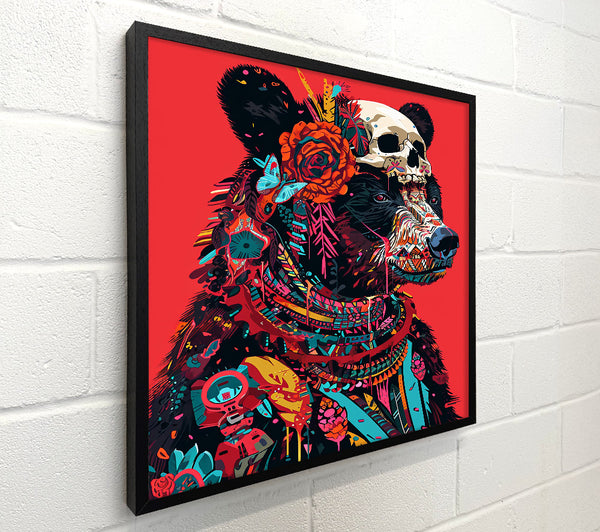 Crimson Skull Bear