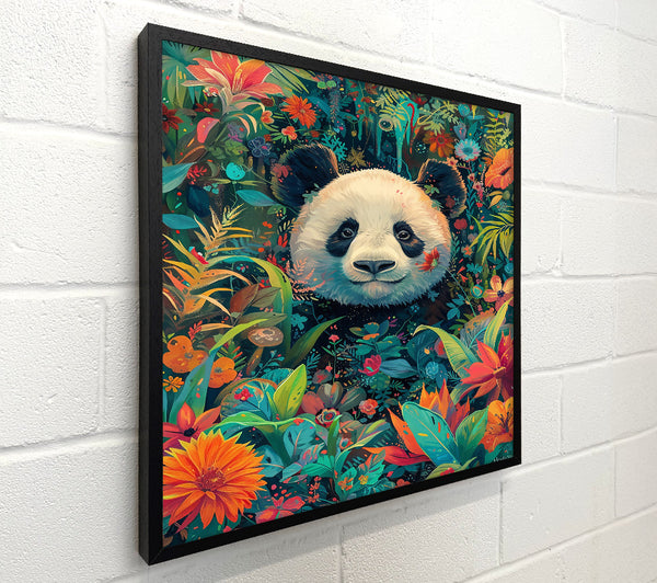 Orange Bloom Panda