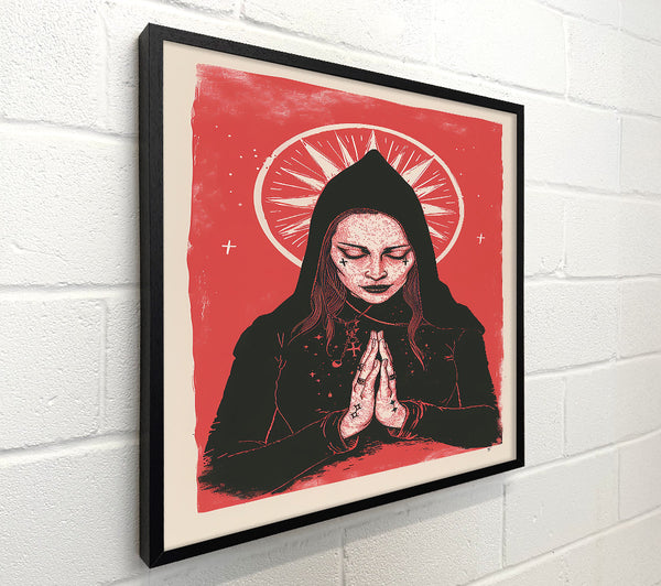 Crimson Haloed Prayer