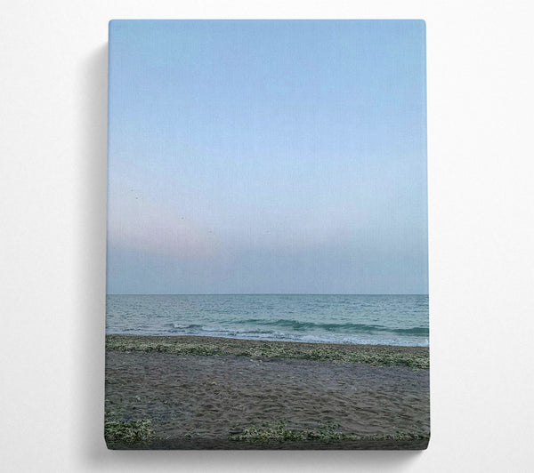 A Canvas Print of Blue And Grey Horizon Canvas Wall Art
