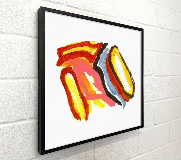 Yellow Swirls And Strokes