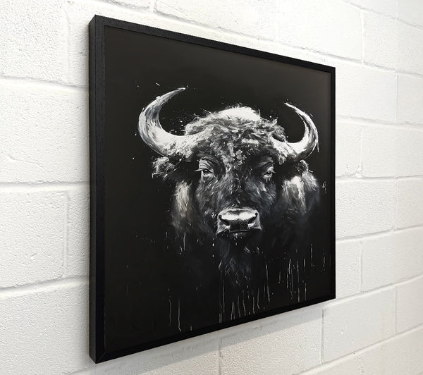 White Bison Stare