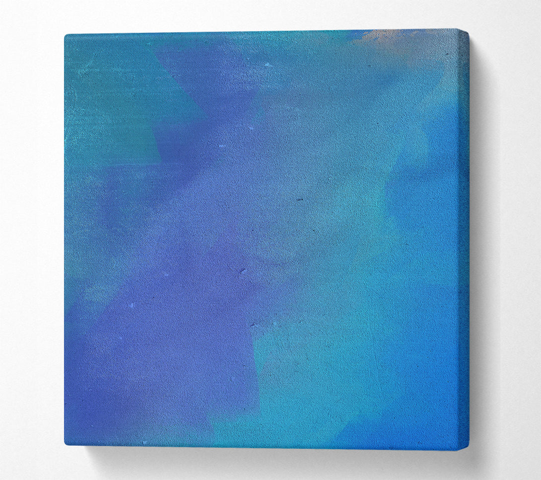 A Canvas Print of Azure Sky Fade Canvas Print