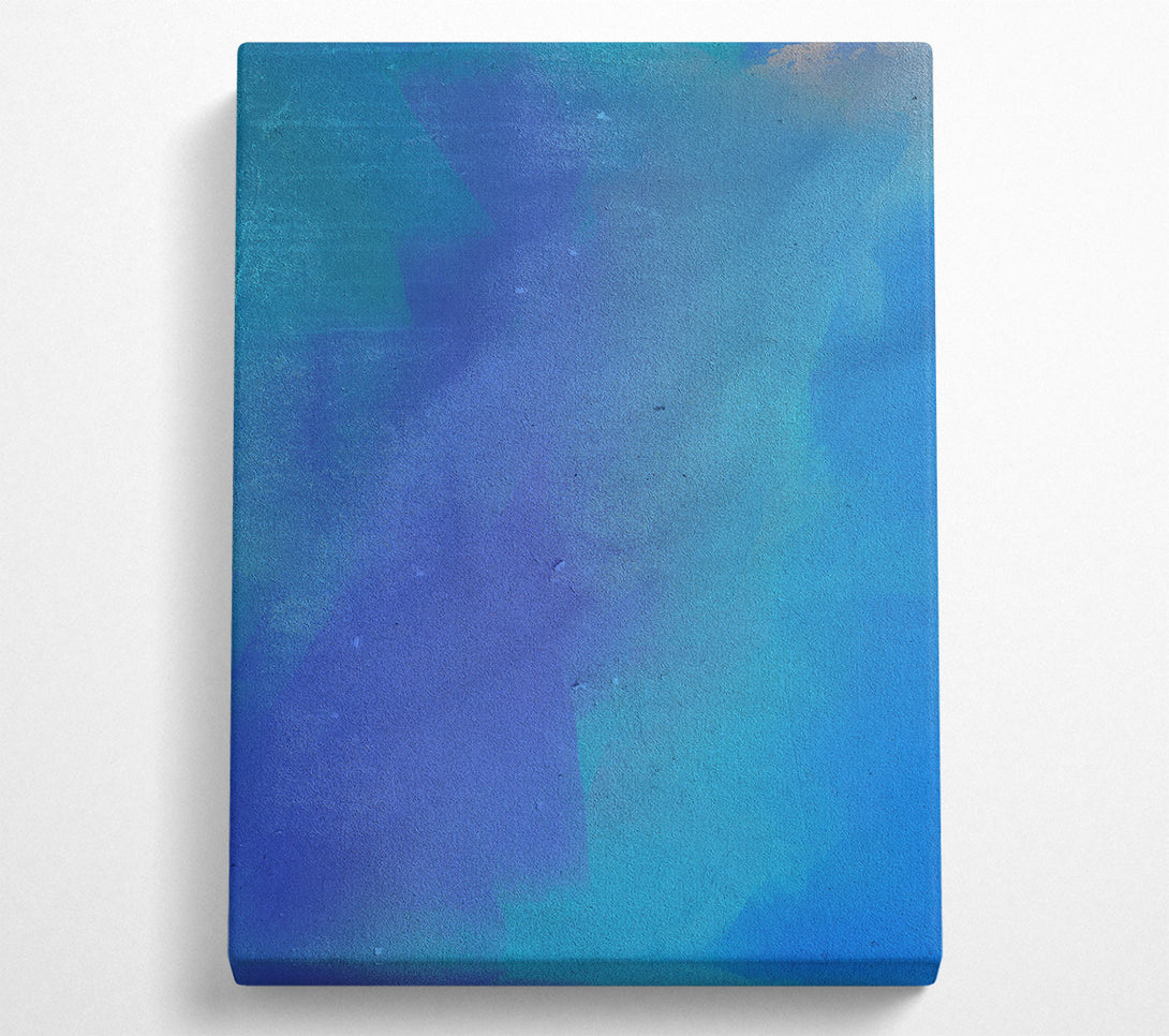  A Canvas Print of Azure Sky Fade Canvas Print