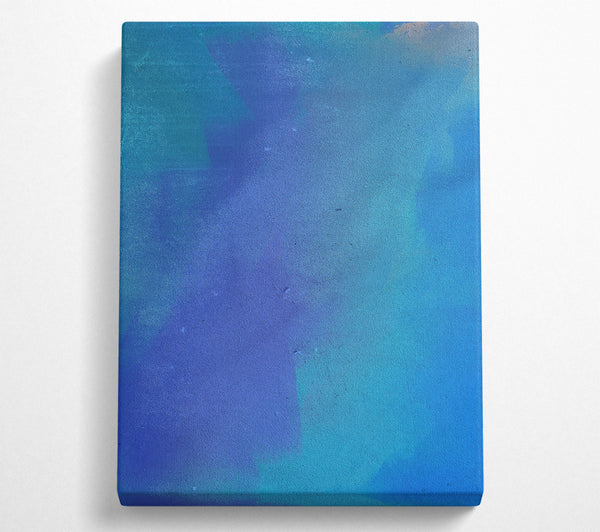 A Canvas Print of Azure Sky Fade Canvas Print