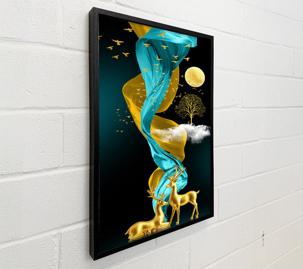 Gold Deers Wavy Sheets