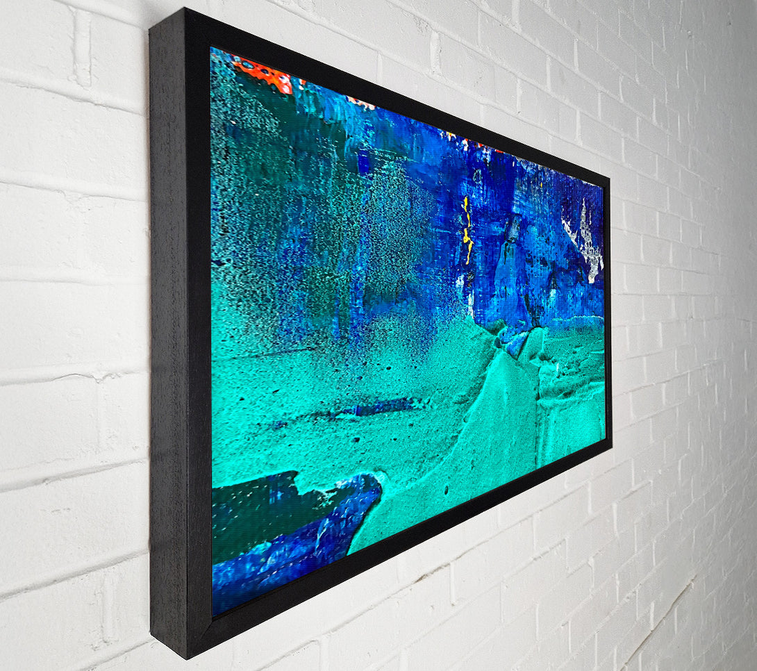  A Canvas Print of Turquoise Dreamscape Canvas Wall Art